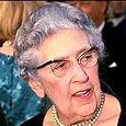 Agatha Christie dies