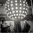 Times Square NY first crystal ball drops