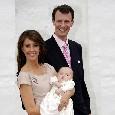 Princess Athena of Denmark is christened