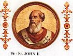 Mercurius becomes Pope John II