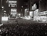 Times Square NY first New Year celebration